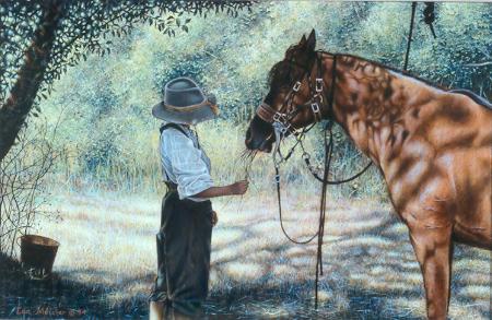 Summer Hay -- print